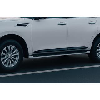 Molduras de puertas (4 uds, negras) Infiniti QX80 2013-2024 foto 1