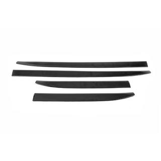 Molduras de puertas (4 uds, negras) Infiniti QX80 2013-2024 foto 3