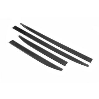 Molduras de puertas (4 uds, negras) Infiniti QX80 2013-2024 foto 2