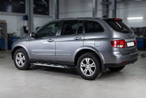 SsangYong Action 2005-2018 Estribos Laterales Sunrise (2 uds., Aluminio) foto 1