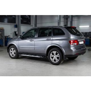 Estribos Laterales Sunrise (2 uds., Aluminio) SsangYong Action 2005-2018 foto 1
