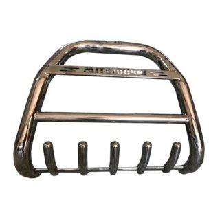 Defensa Delantera QT012 (Acero Inoxidable) Mitsubishi Pajero Wagon IV 2006-2021