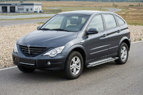 SsangYong Action 2005-2018 Estribos Laterales Rainbow (2 uds., Aluminio) foto 1