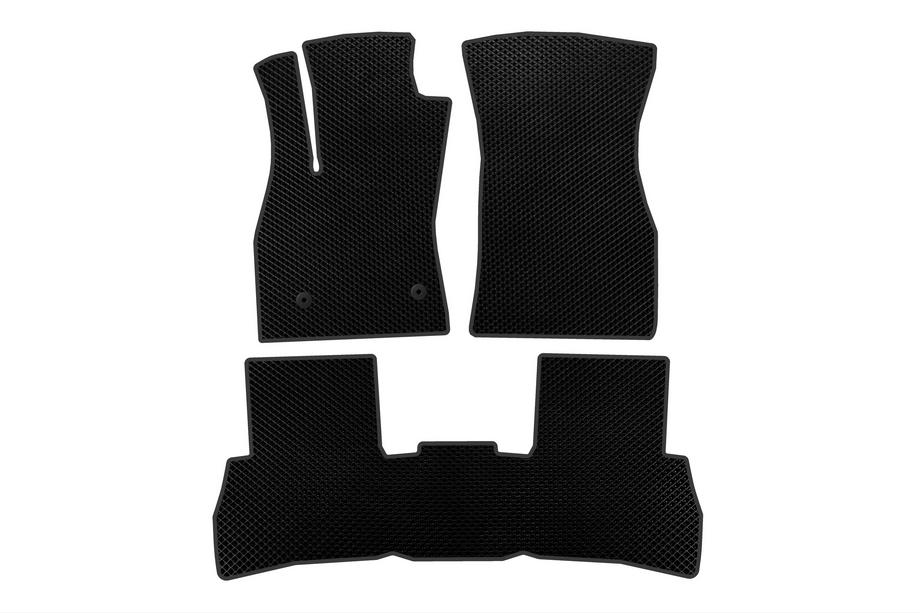 Fiat Doblo II 2010-2022 Alfombrillas EVA V2 (2010-2015, Negro) Image