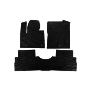 Alfombrillas EVA (2 Filas, Negro)