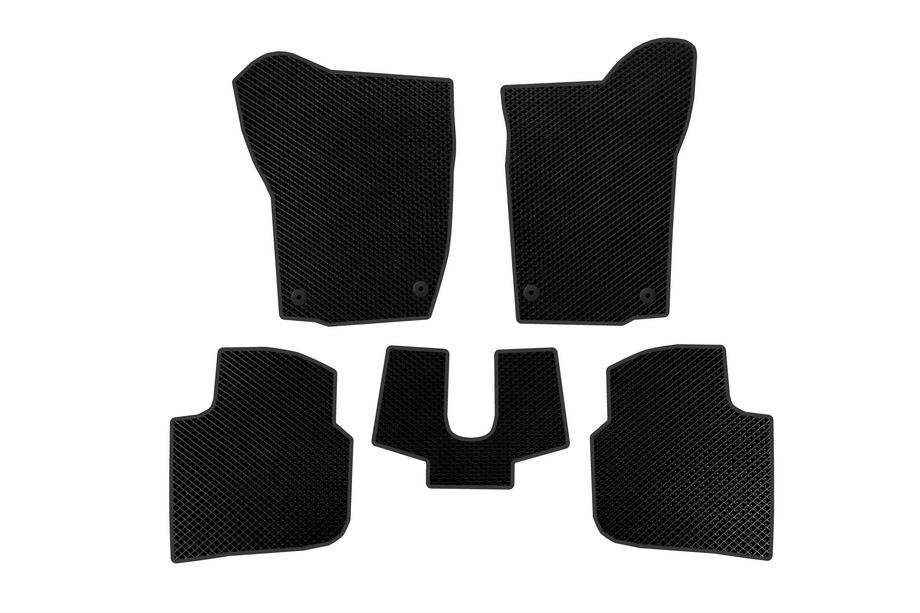 Seat Toledo 2012-2019 Alfombrillas EVA (Negro) Image