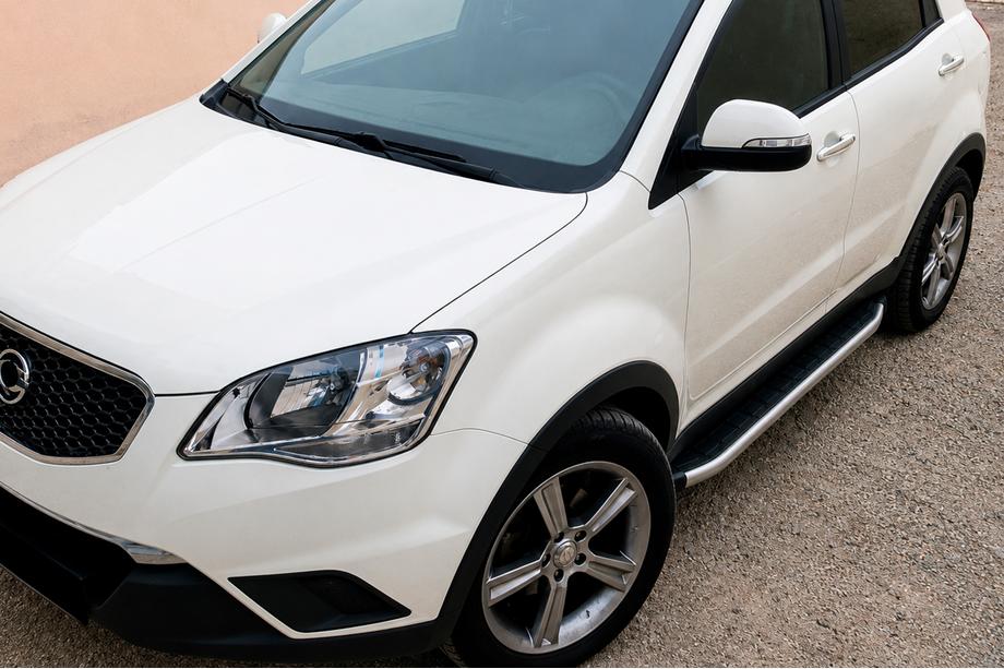SsangYong Korando 2010-2019 Estribos Laterales Fullmond (2 uds., Aluminio) Image