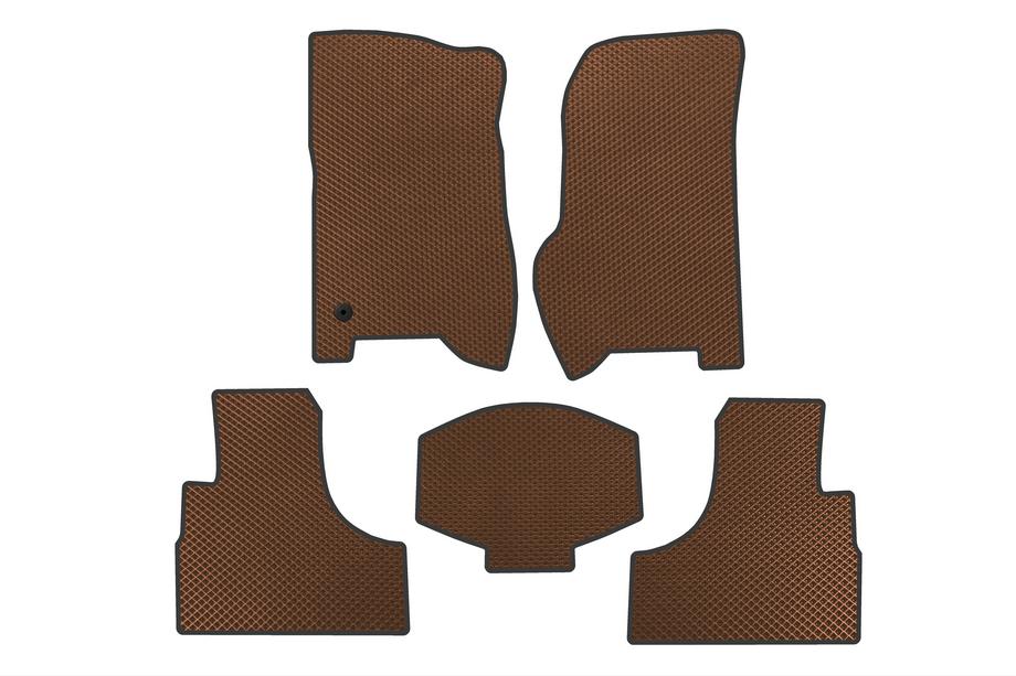 Jeep Cherokee/Liberty 2002-2007 Alfombrillas EVA (Marrón) Image