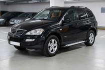 SsangYong Kyron 2005-2014 Estribos laterales Allmond Grey (2 uds., aluminio) foto 1