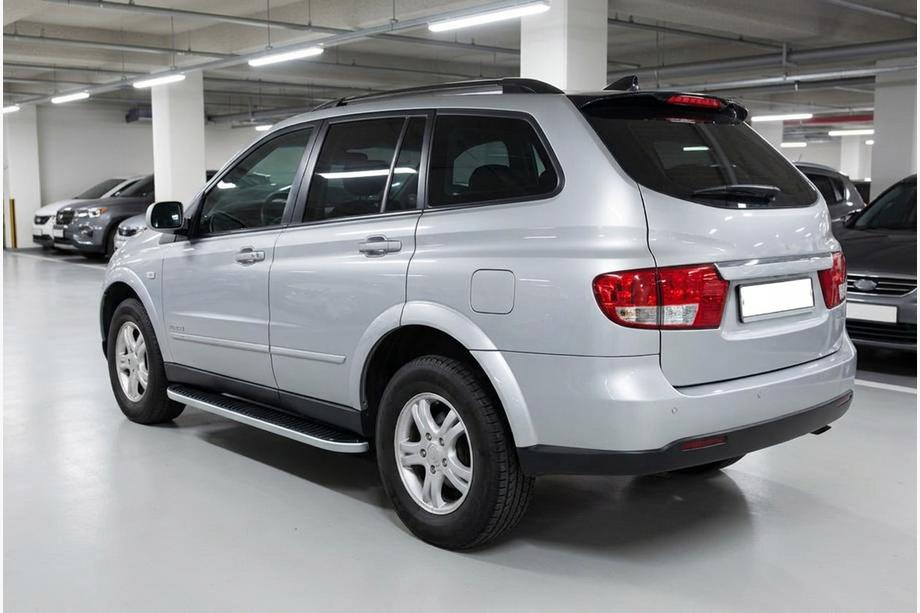 SsangYong Kyron 2005-2014 Estribos Laterales Tayga Grey (2 uds., Aluminio) Foto 1