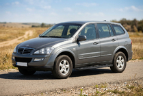 SsangYong Kyron 2005-2014 Estribos Laterales RedLine Black (2 uds., Aluminio) foto 1