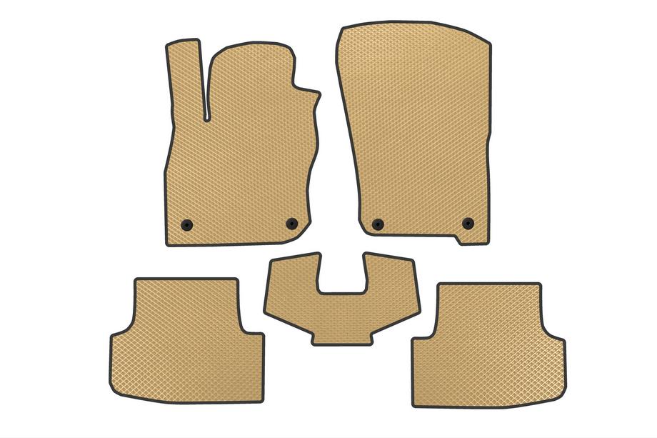 Audi A3 2020- Alfombrillas EVA (Hatchback, Beige) Image
