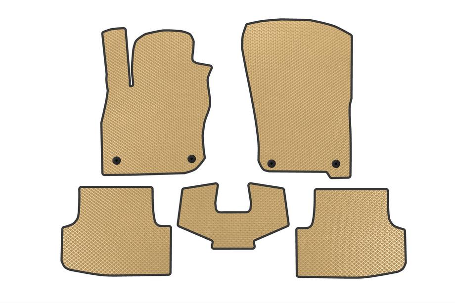 Audi A3 2020- Alfombrillas EVA (Sedan, beige) Image