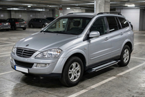 SsangYong Kyron 2005-2014 Estribos Laterales Rainbow (2 uds., Aluminio) foto 1