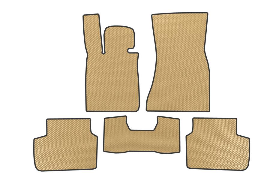 BMW 7 Series G11/G12 2015-2022 Alfombrillas EVA (para G11, beige) Image
