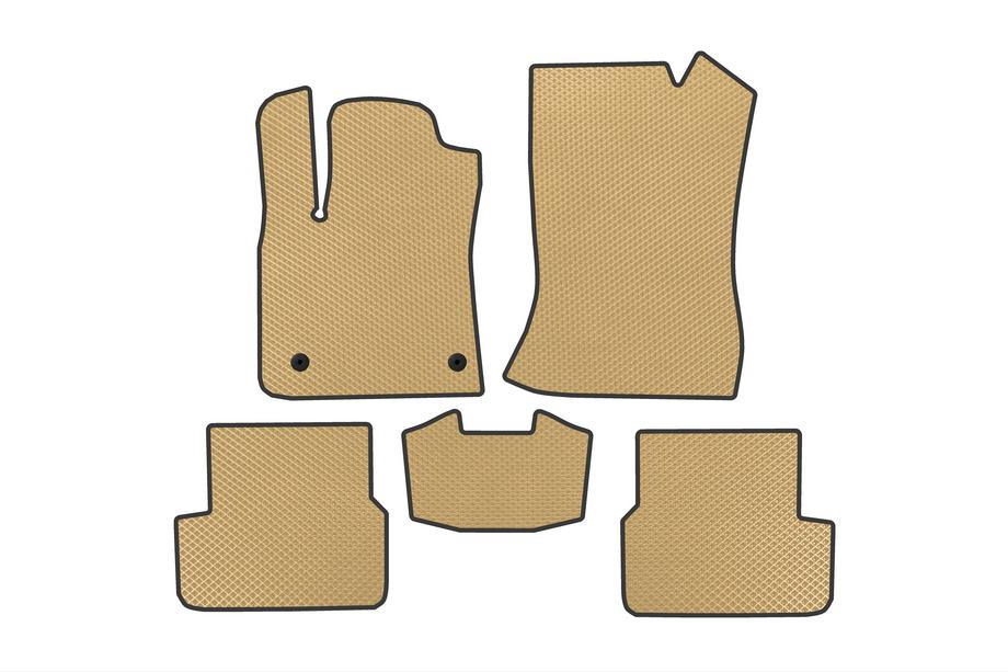Dacia Sandero 2021- Alfombrillas EVA (Beige) Image