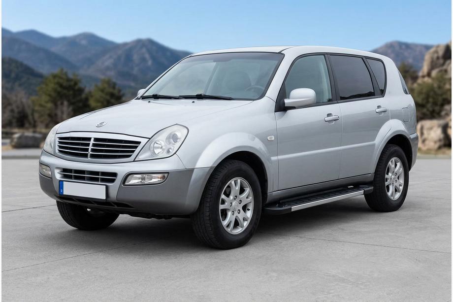 SsangYong Rexton I 2001-2017 Estribos Laterales RedLine V1 (2 uds., Aluminio) 2012-2017 Foto 1