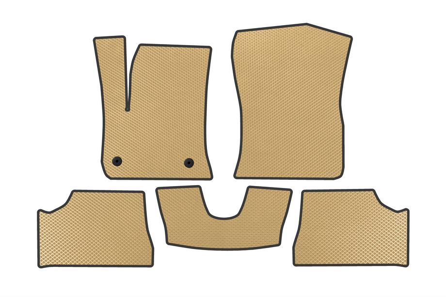 Jeep Avenger 2023- Alfombrillas EVA (Beige) Image
