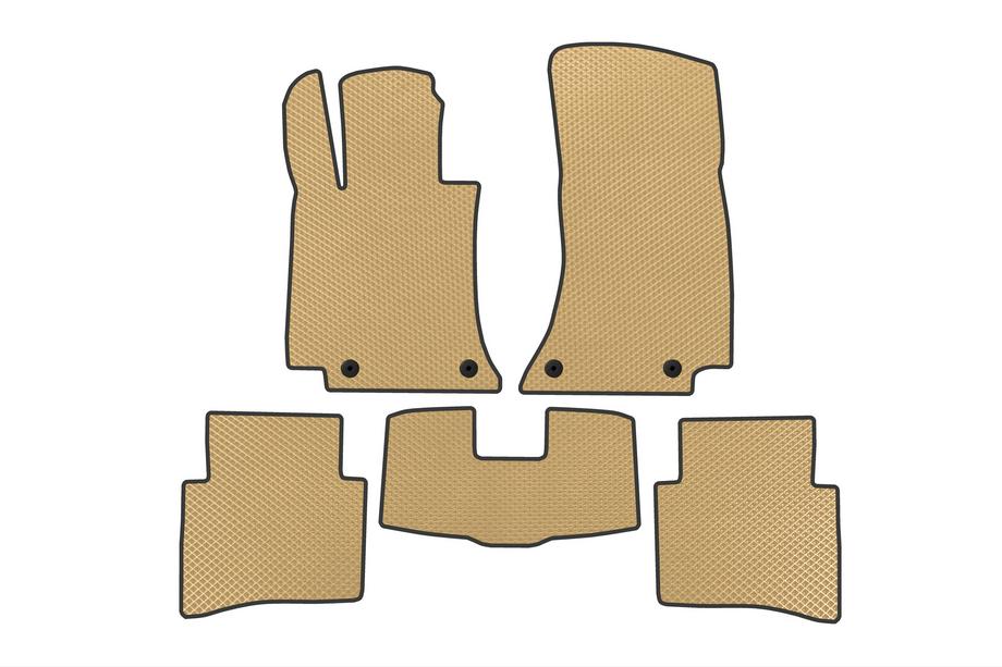 Mercedes E-class W214 2023- Alfombrillas EVA (SD, Beige) Image