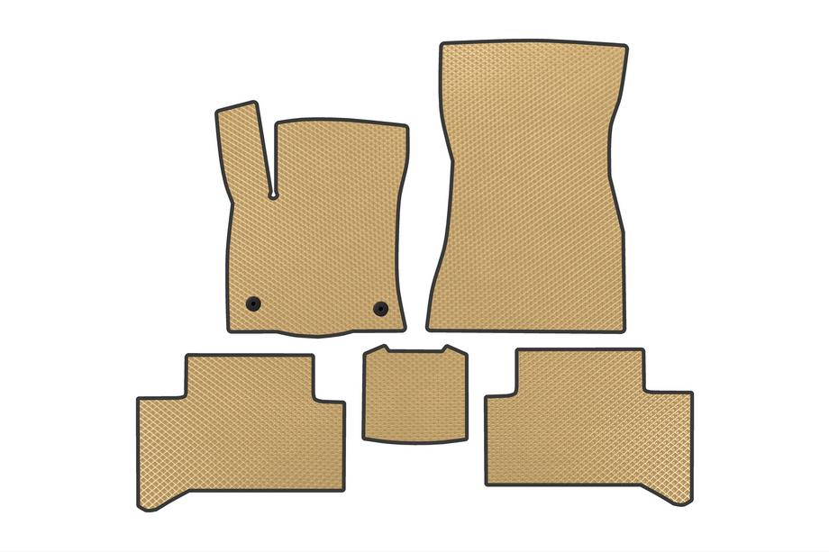 Mercedes EQA 2021- Alfombrillas EVA (Beige) Image