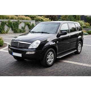 Estribos Laterales Maydos V1 (2 uds., Aluminio y Acero Inoxidable) SsangYong Rexton I 2001-2017 foto 1