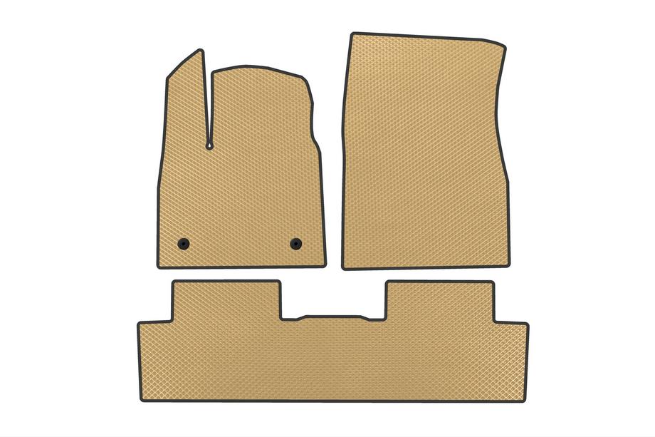 Renault Megane E-Tech 2022– Alfombrillas EVA (Beige) Image