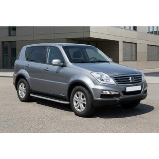 Estribos Laterales Tayga Grey (2 uds., Aluminio) SsangYong Rexton I 2001-2017 foto 1