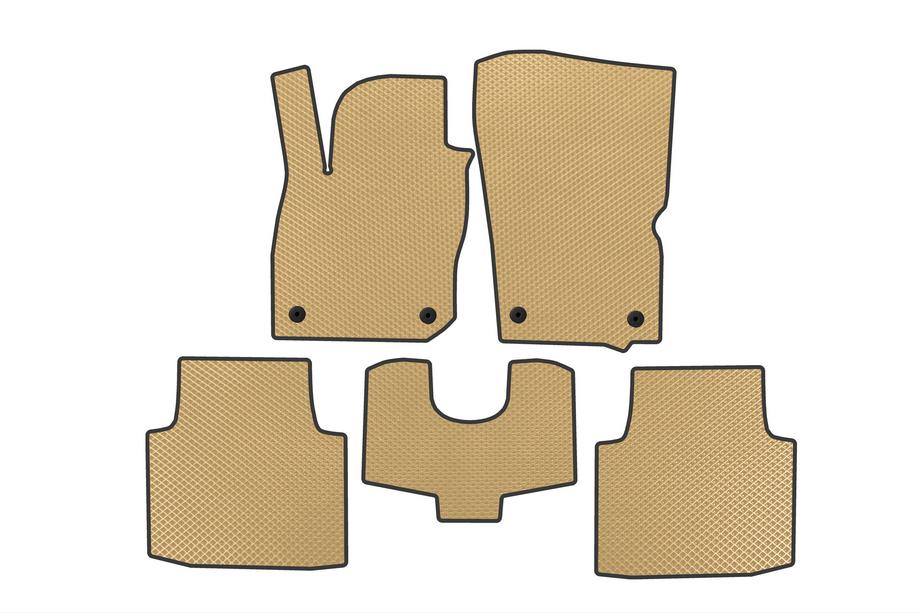 Volkswagen Passat B9 2023- Alfombrillas EVA (SW, Beige) Image