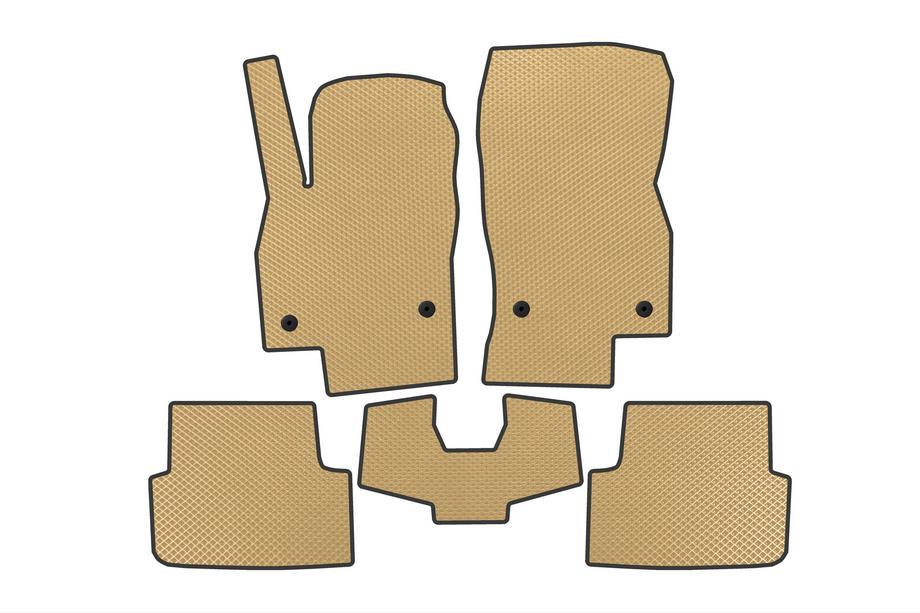Volkswagen Taigo 2020- Alfombrillas EVA (Beige) Image
