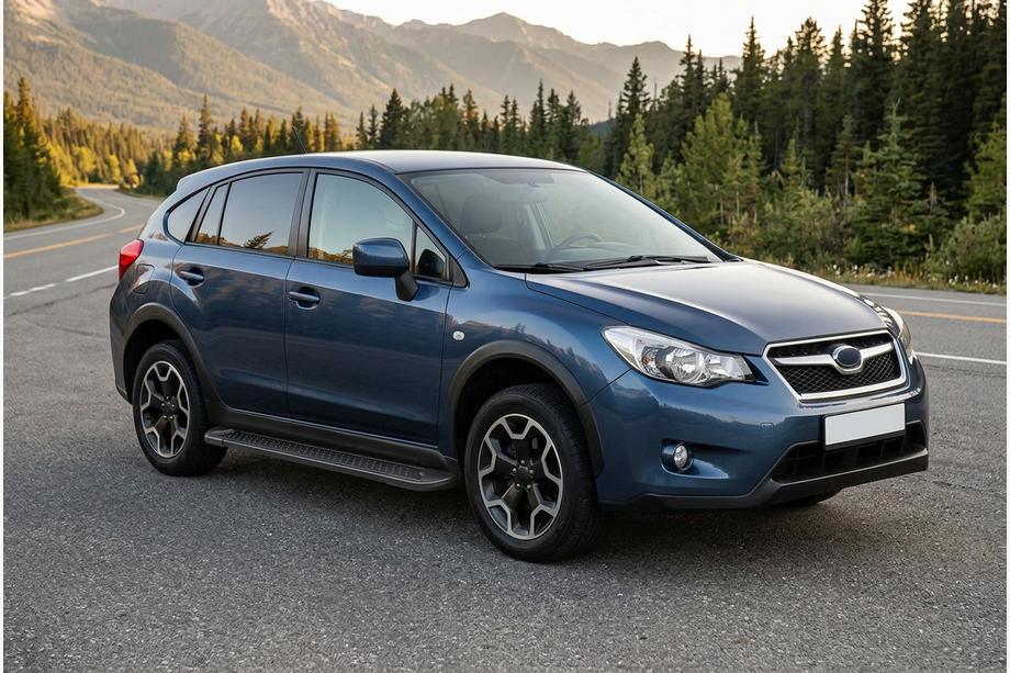 Subaru XV 2011-2017 Estribos Laterales Allmond Black (2 uds., Aluminio) Image
