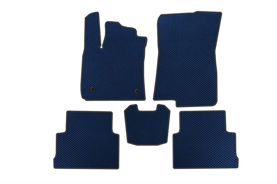 Dacia Jogger 2022- Alfombrillas EVA (2 Filas, Azul) Image