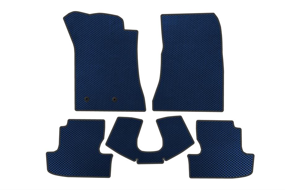 Ford Mustang 2015-2023 Alfombrillas EVA V2 (Azul) Image