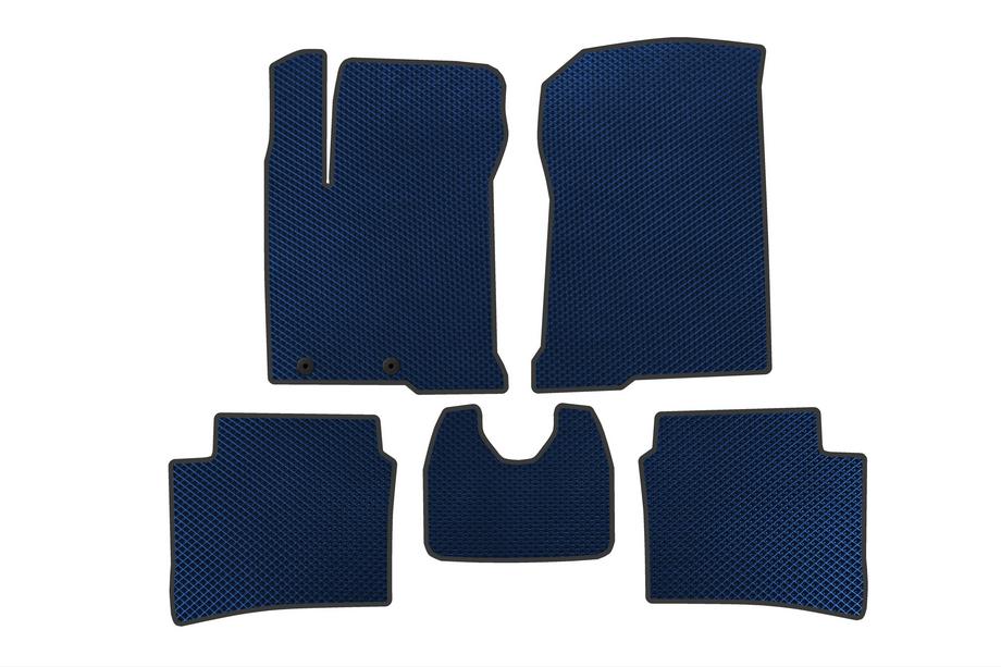 Hyundai Bayon 2021- Alfombrillas EVA (Azul) Image