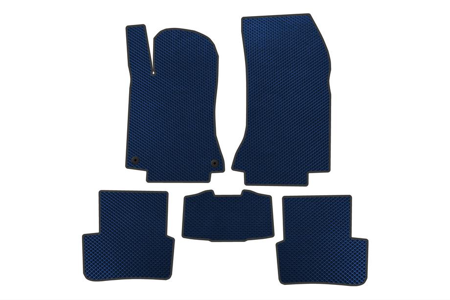 Mercedes B-class W246 2011-2018 Alfombrillas EVA (Azul) Image