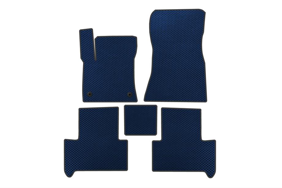 Mercedes EQB 2021- Alfombrillas EVA (Azul) Image