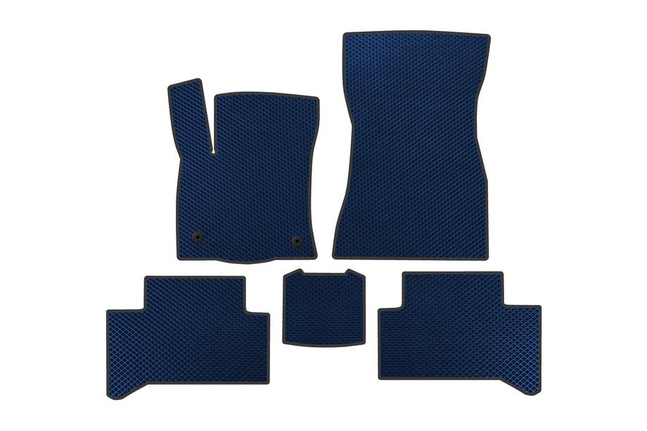 Mercedes EQA 2021- Alfombrillas EVA (Azul) Image
