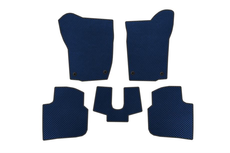 Seat Toledo 2012-2019 Alfombrillas EVA (Azul) Image