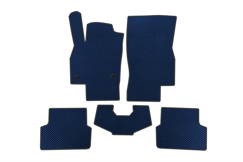 Skoda Fabia 2021– Alfombrillas EVA (HB, Azul) Image