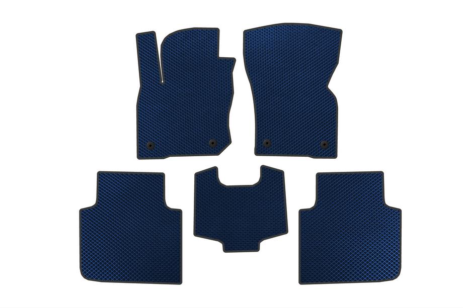 Skoda Kodiaq 2023- Alfombrillas EVA (Azul) Image