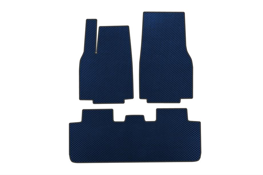 Tesla Model Y 2020- Alfombrillas EVA (Para Juniper 2025-, Azul) Image