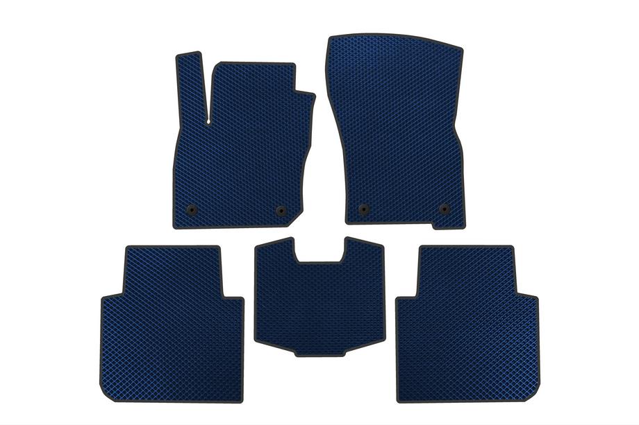 Volkswagen Tayron 2024– Alfombrillas EVA (Azul) Image