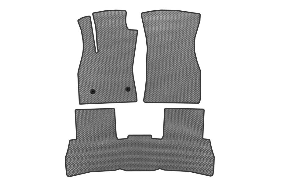 Fiat Doblo II 2010-2022 Alfombrillas EVA V2 (2010-2015, Gris) Image