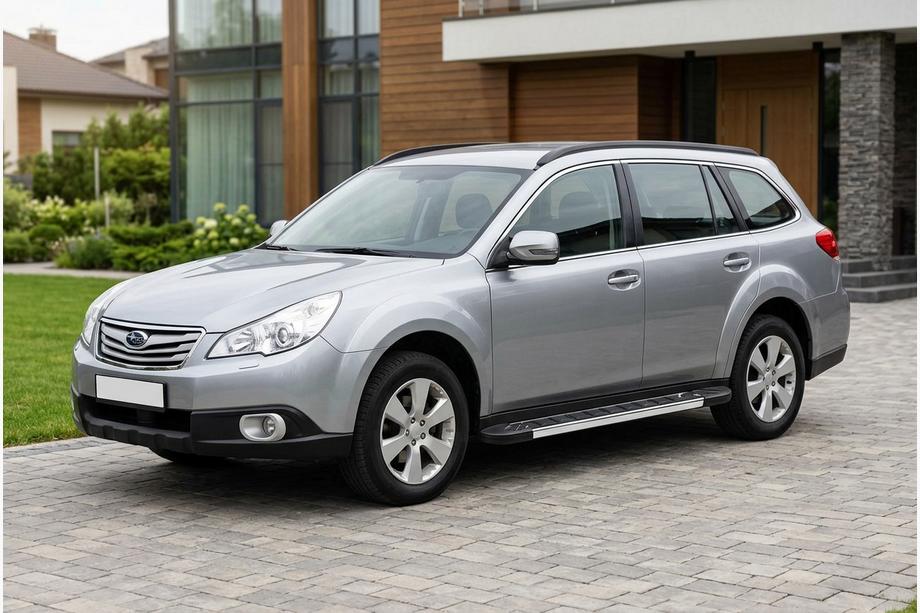 Subaru Outback 2009-2014 Estribos Laterales RedLine V1 (2 uds., Aluminio) Image