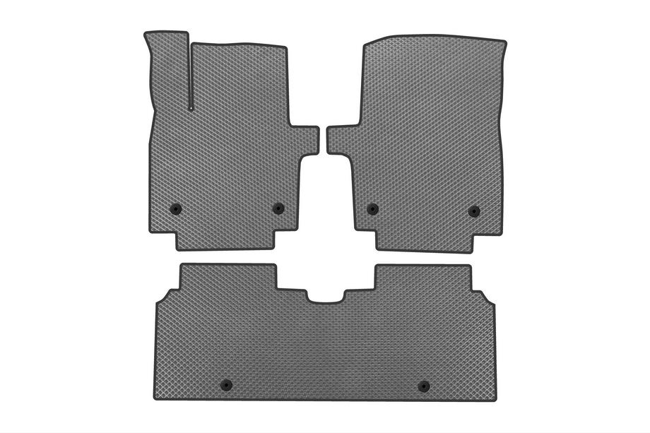 Kia EV6 2021- Alfombrillas EVA (Gris) Image