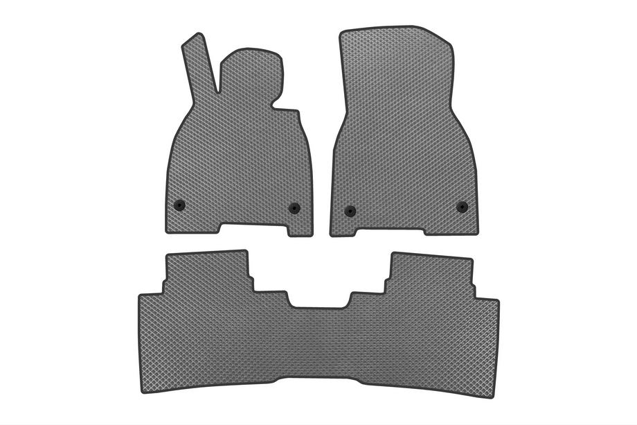 Mercedes EQS 2021- Alfombrillas EVA (Gris) Image