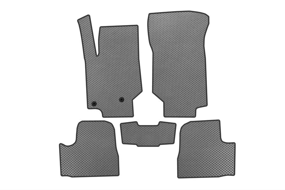 Peugeot 208 2019- Alfombrillas EVA (Gasolina, Gris) Image