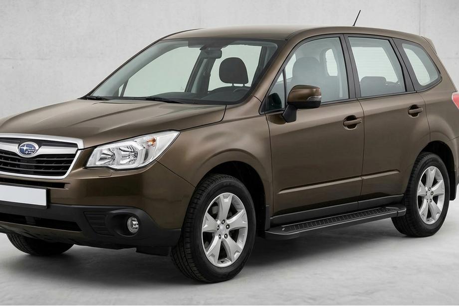 Subaru Forester 2013-2018 Estribos Laterales Allmond Black (2 uds., Aluminio) Image