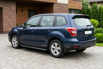 Subaru Forester 2013-2018 Estribos Laterales Bosphorus Black (2 uds., Aluminio) foto 1