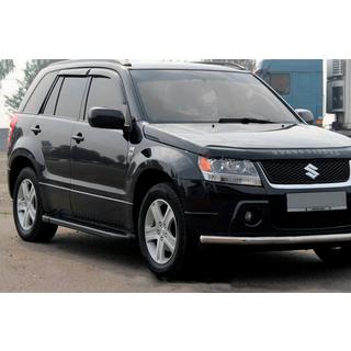 Estribos Laterales Allmond Black (2 uds., Aluminio) Suzuki Grand Vitara 2005-2017 foto 1
