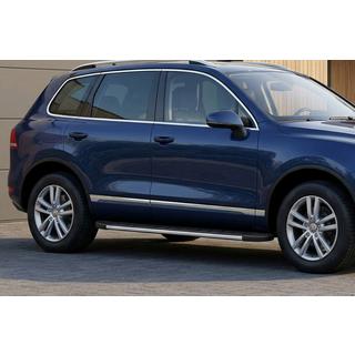 Estribos Laterales Duru (2 uds., Aluminio) Volkswagen Touareg 2002–2010 foto 1